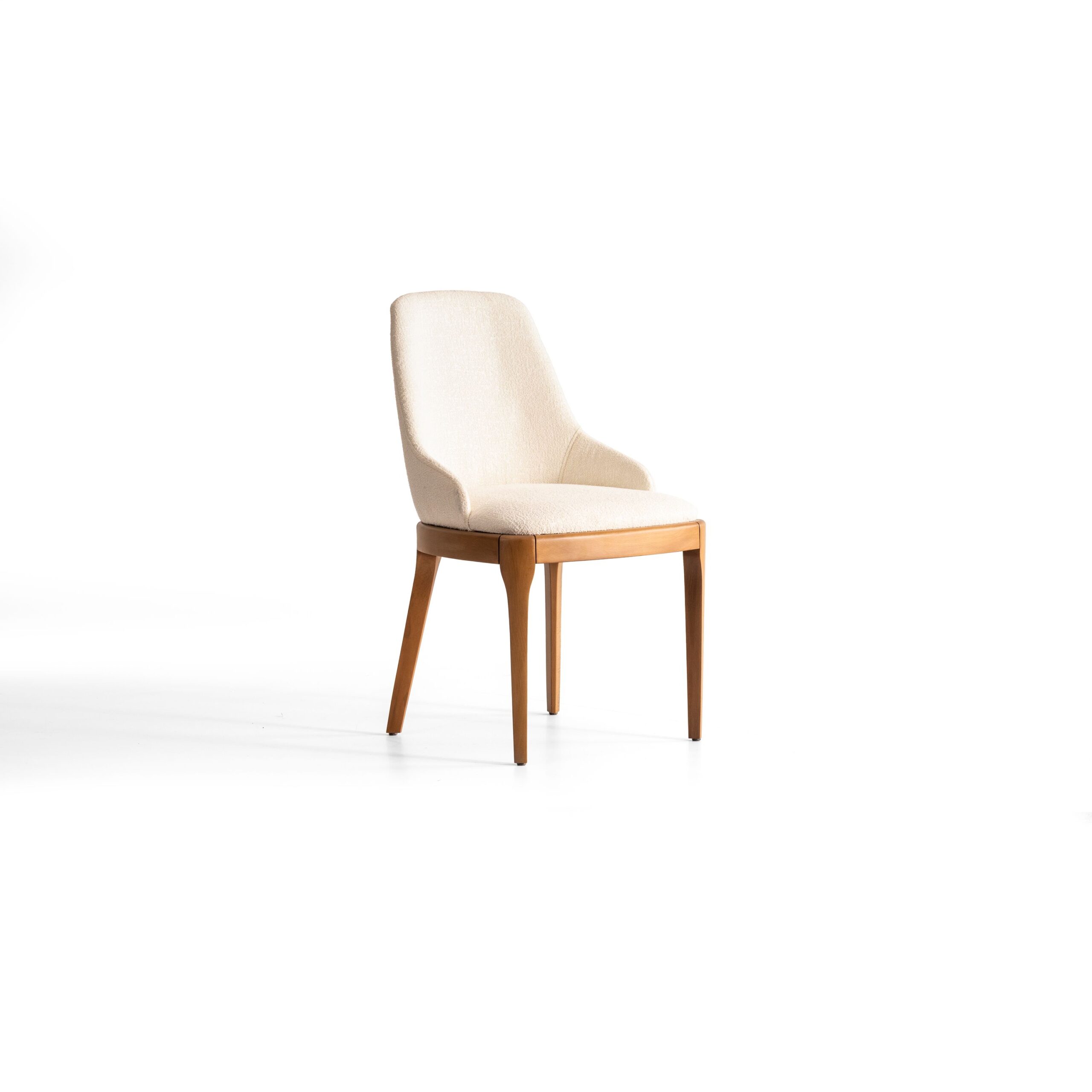 Artika Stuhl Set Farbe:Beige Füsse:Holz Natur Polsterstuhl, Esszimmerstuhl