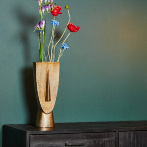 Vase Fin - Antik Gold | Large